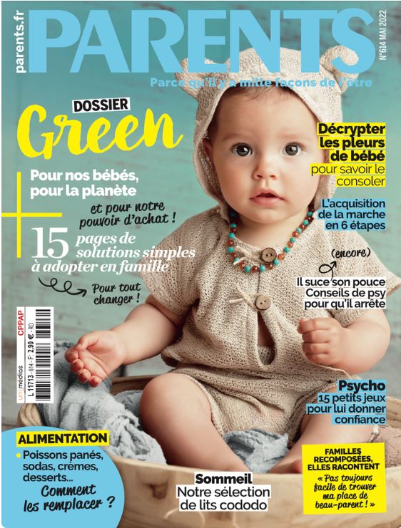 Experte pour la magasine PARENTS